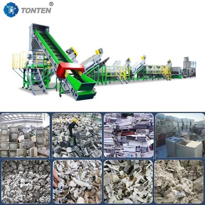 আবর্জনা ইলেকট্রনিক ফ্রিজ Shredder Crushing পুনর্ব্যবহার লাইন মেশিন কাস্টম