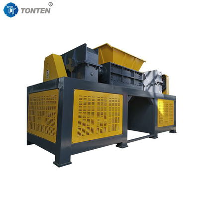 সার্কিট বোর্ড কাঠ ক্যান Shredding ডাবল শ্যাফ্ট Shredder মেশিন