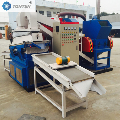 তামা প্লাস্টিক বিচ্ছেদ পুনর্ব্যবহার তামা তারের Granulator মেশিন