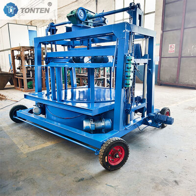 Mobile Type Concrete Manhole Ring And Pipe Brick Making Machine For Water Conservancy Projects