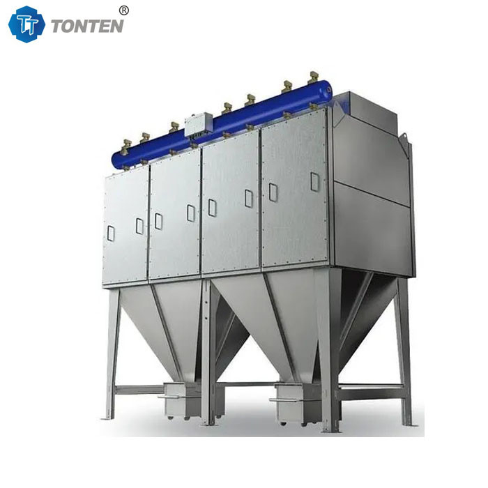 15hp 380v শিল্প ধুলো সংগ্রাহক এয়ার পলস জেট ব্যাগ ফিল্টার