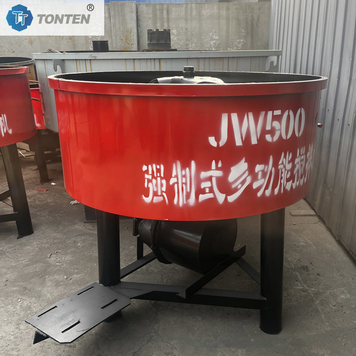 JW750 JW1000 টাইপ ফ্ল্যাট মুখ মিশুক মাল্টিফাংশনাল মিশ্রণ কংক্রিট সিমেন্ট মর্টার